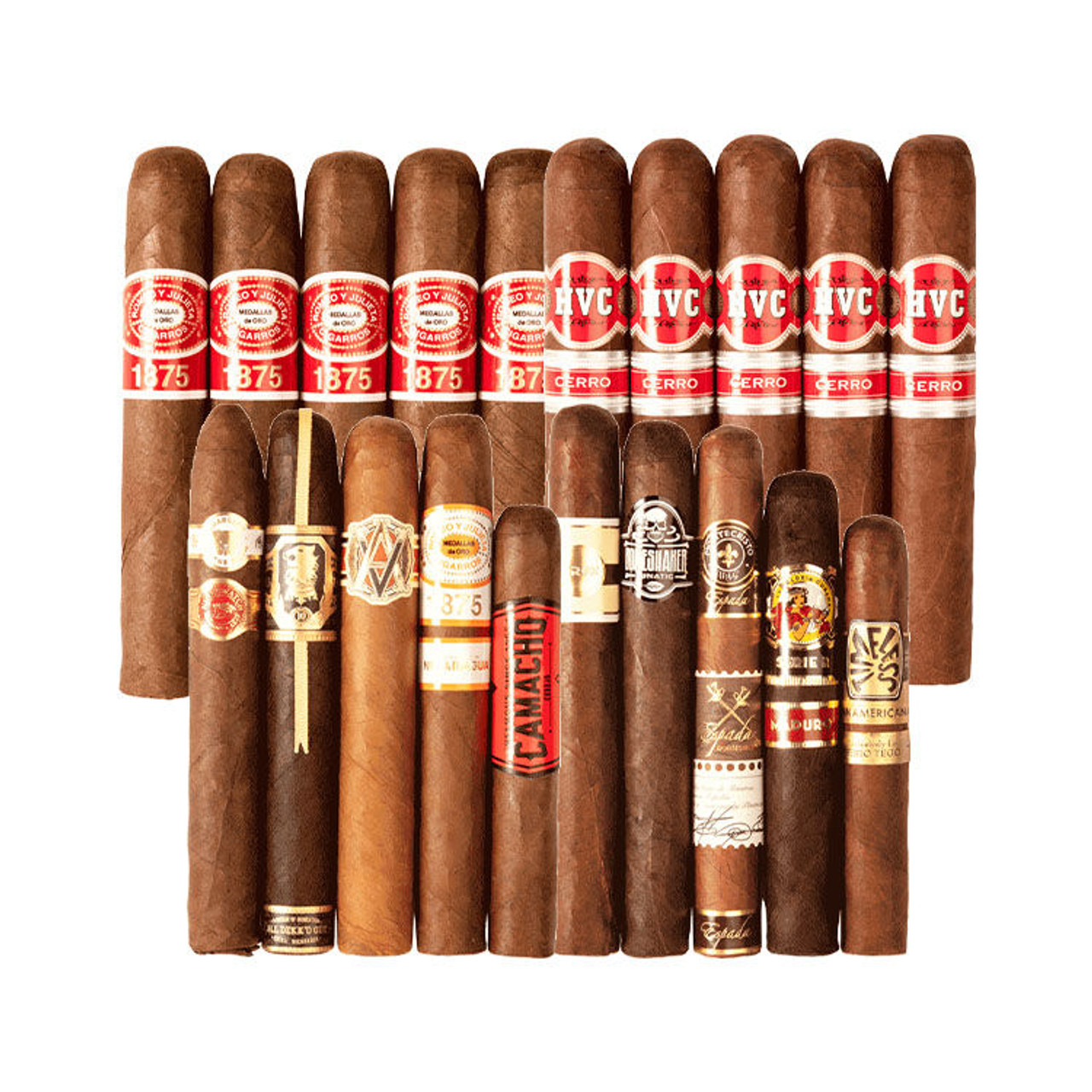 Cigar Samplers 20ct Mega Mashup Sampler Cigars (Pack of 20) *Box