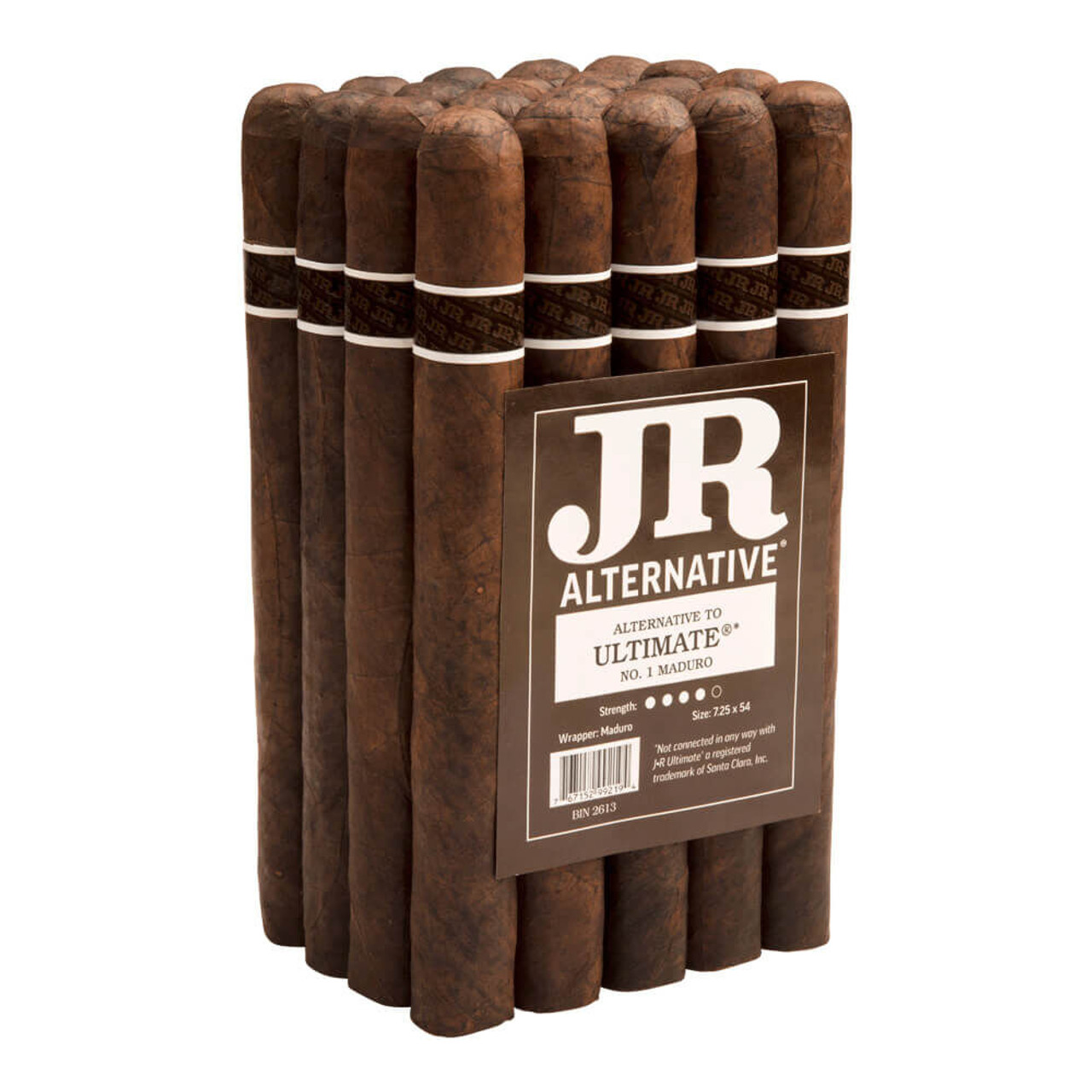 JR Nicaraguan Alternative JR Ultimate No. 1 Cigars - 7.25 x 54 (Bundle of 20) *Open