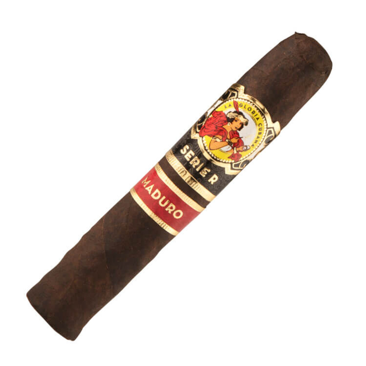 La Gloria Cubana Serie R No. 4 Maduro Cigars - 4.88 x 52 Single