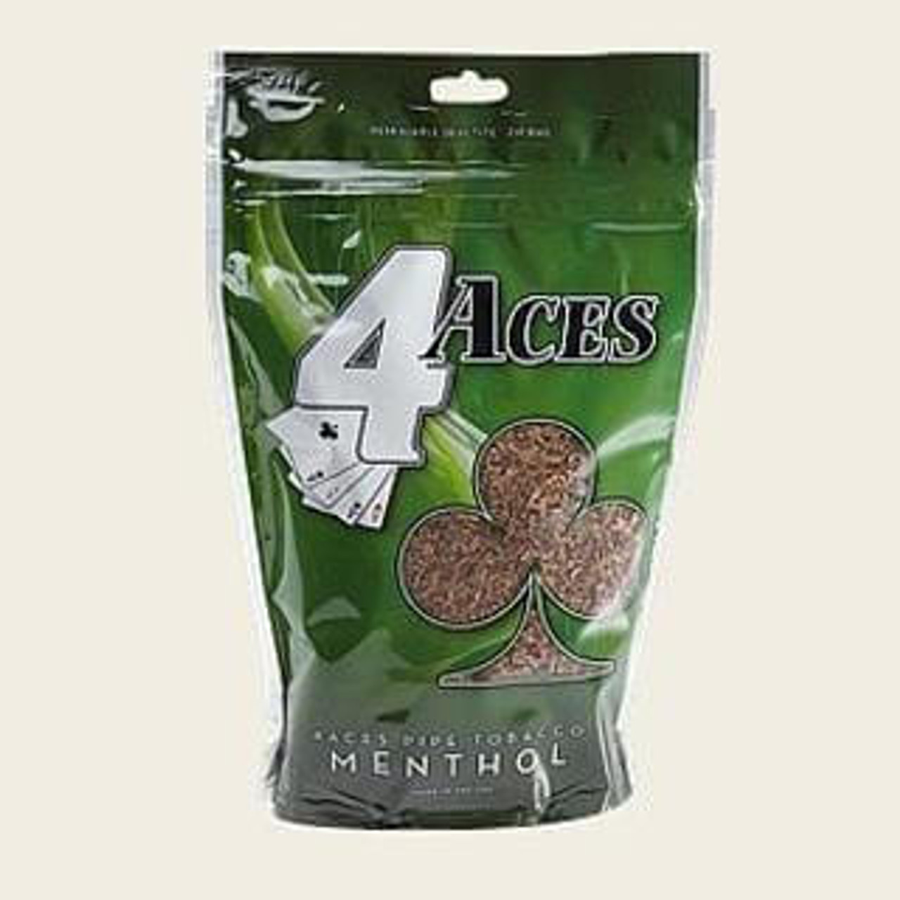 4 Aces Menthol Medium Pipe Tobacco | 6oz Bag * Main Image