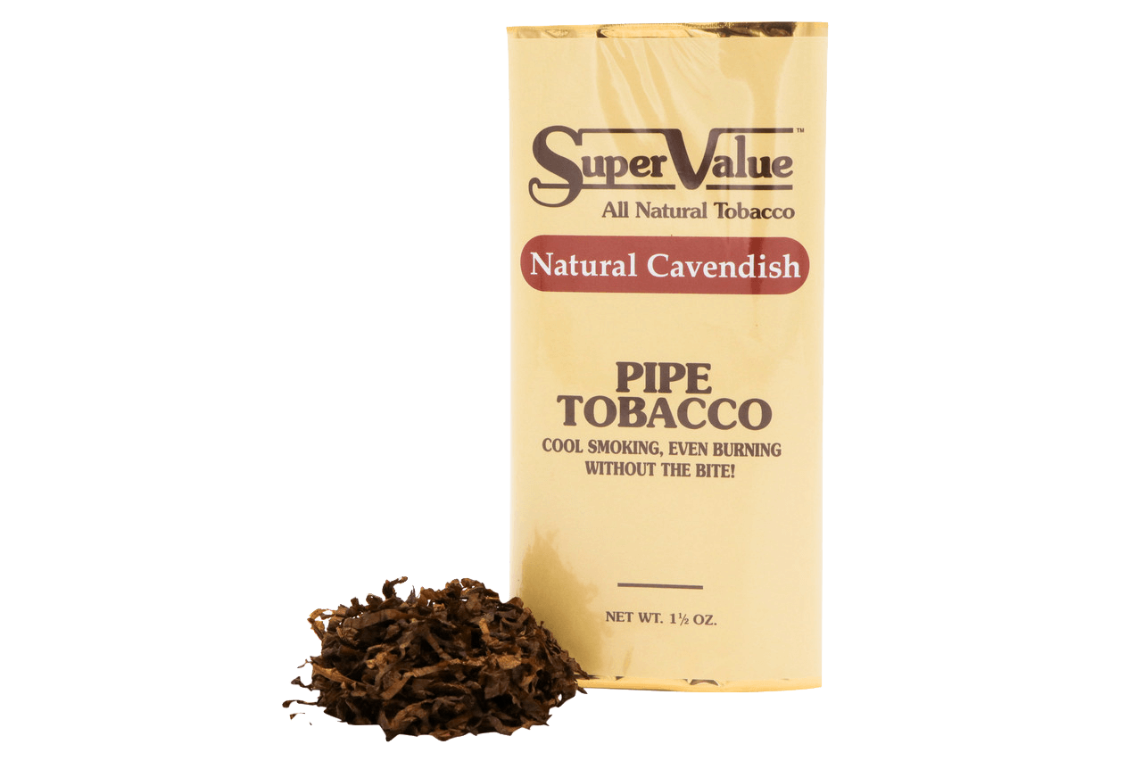 Super Value Pouch Natural-Pipe Tobacco | 6 packs (9oz) * Main Image