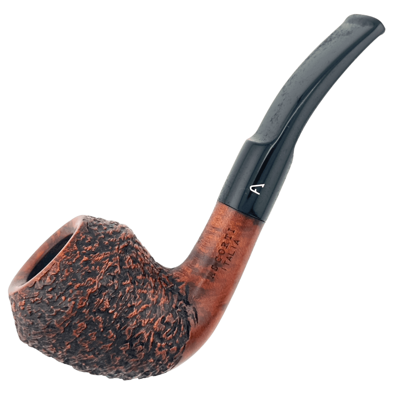 Ascorti Tobacco Smoking Pipe Italia Carved Carimate * Main Image