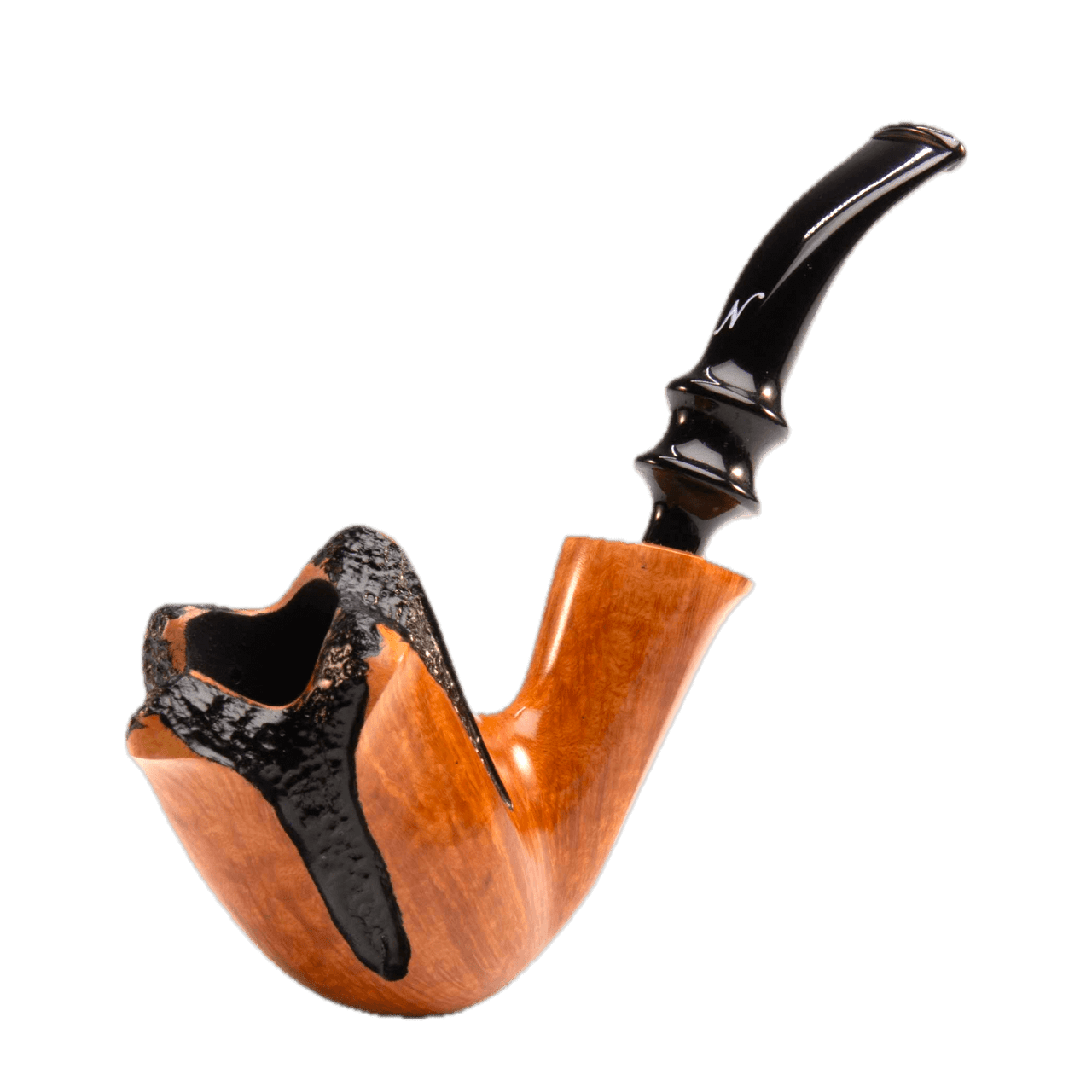 Nording Tobacco Smoking Pipe Spiral Natural Rustic * Main Image