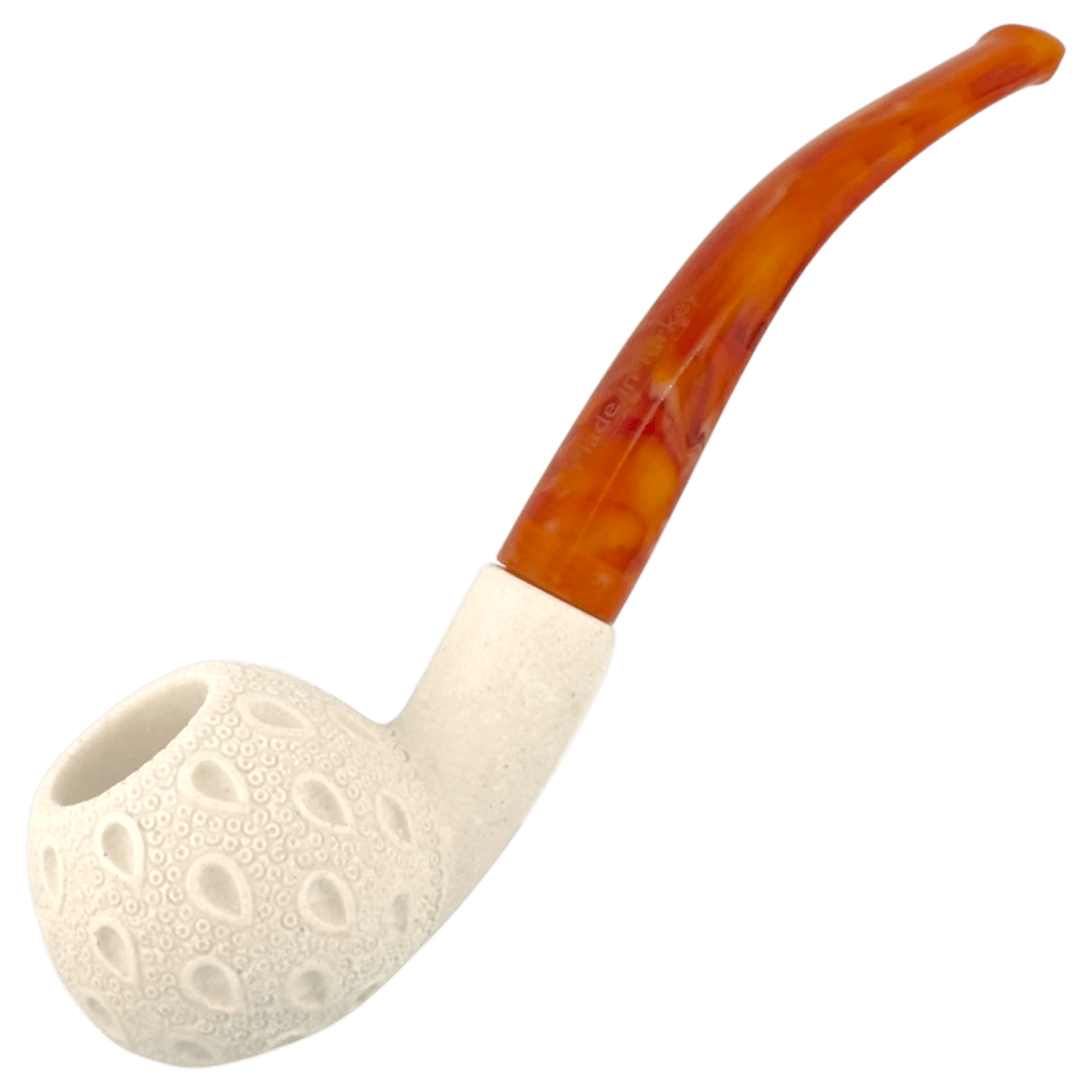 Royal Meerschaum Tobacco Smoking Pipe Apple Lattice * Main Image