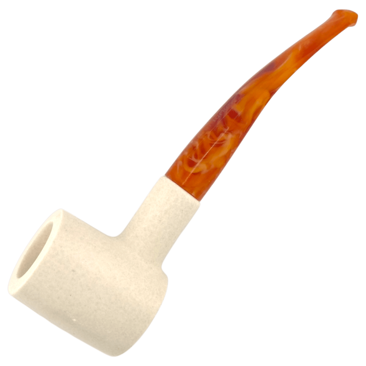 Royal Meerschaum Tobacco Smoking Pipe Poker Smooth * Main Image