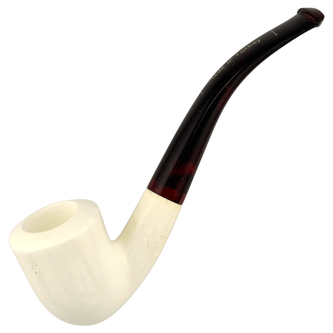 Servi Meerschaum Tobacco Smoking Pipe 200 Dublin Bent Smooth * Main Image