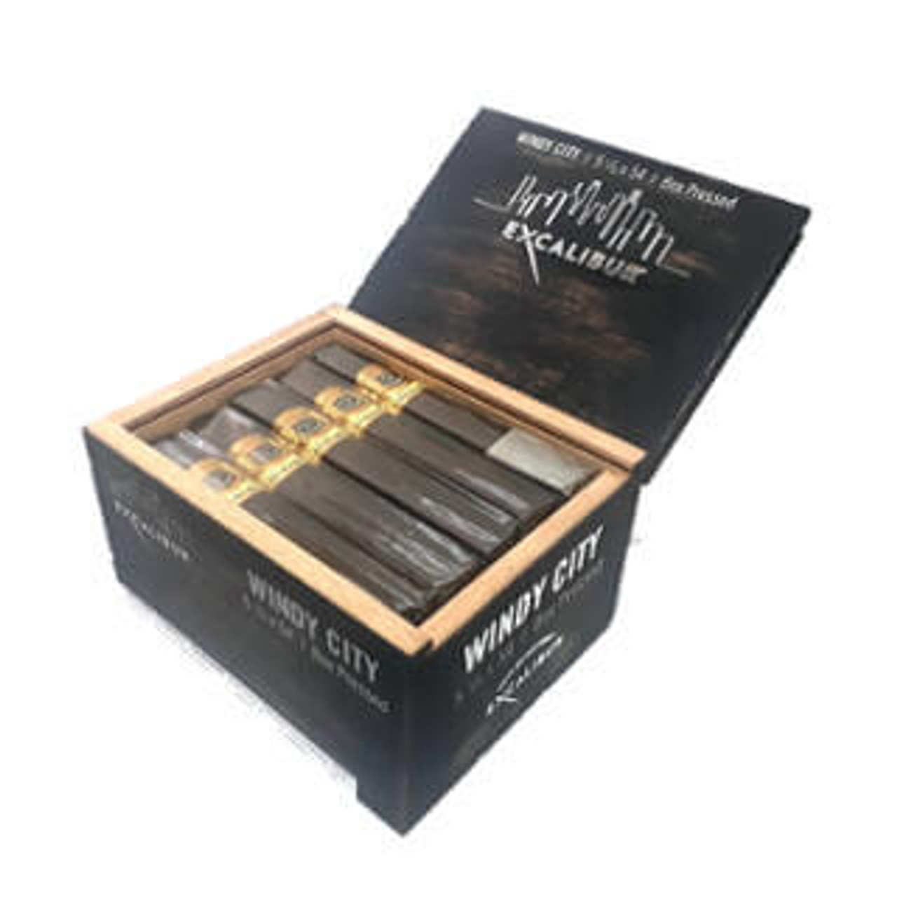 Excalibur Windy City Cigars - 5.25 x 54
 (Box of 20)