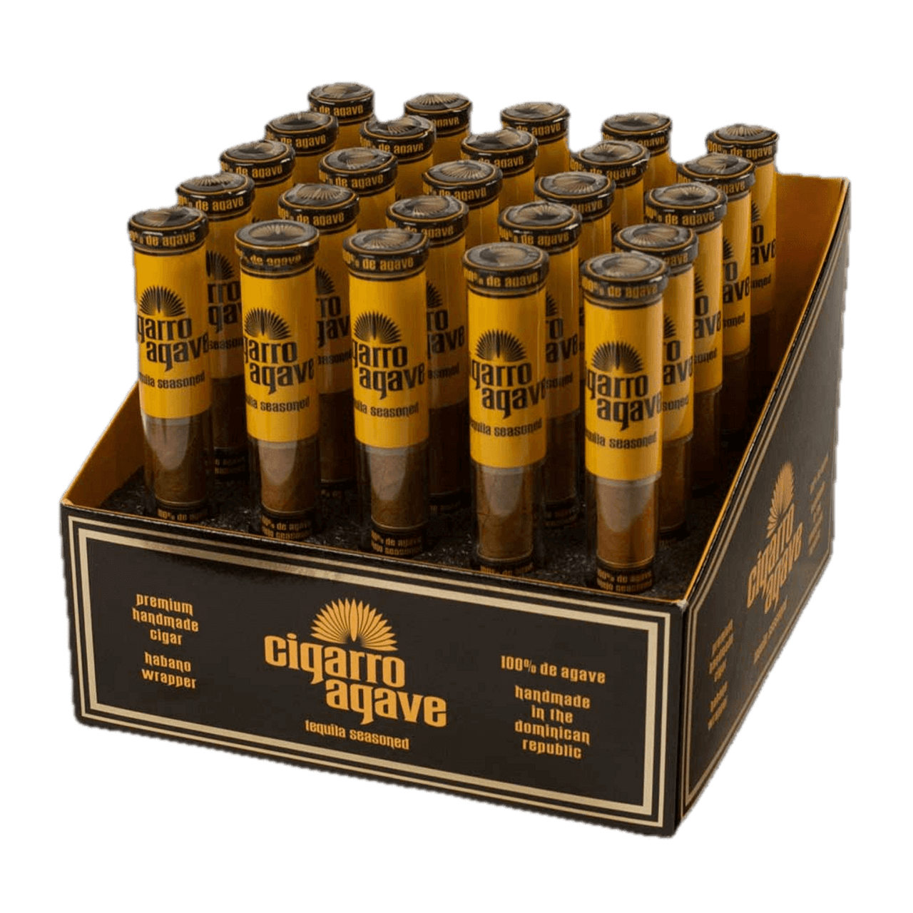 Cigarro Agave Tequila 538 Cigars - 5 x 38 (Box of 25)