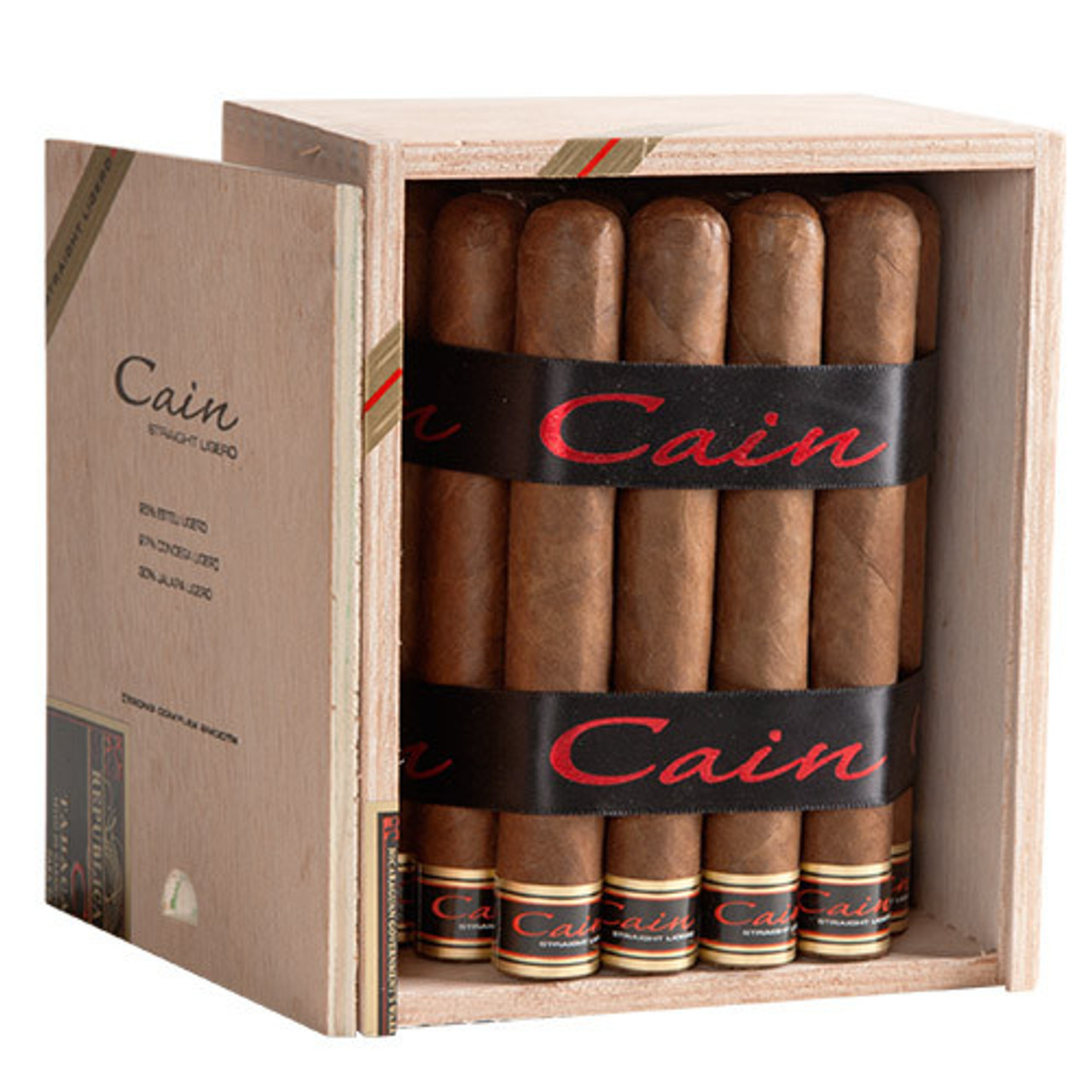 Oliva Cain 660 Habano Cigars - 6 x 60 (Box of 24) Open