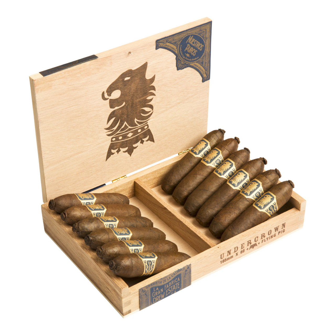 Undercrown Flying Pig Cigars - 3.94 x 60 (Box of 12) *Box