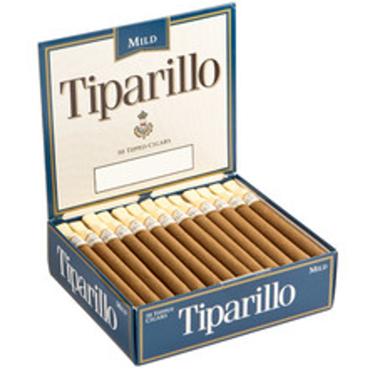 Tiparillo Regular Cigars - 5 x 30 (Box of 50) Open