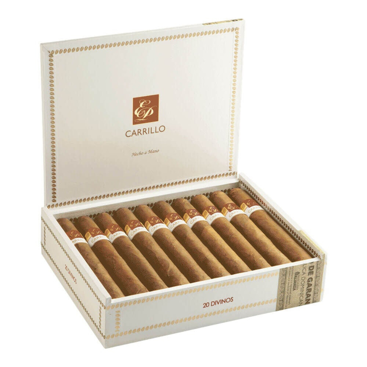 New Wave Connecticut by E.P. Carrillo Divinos Cigars - 6 x 52 (Box of 20) Open