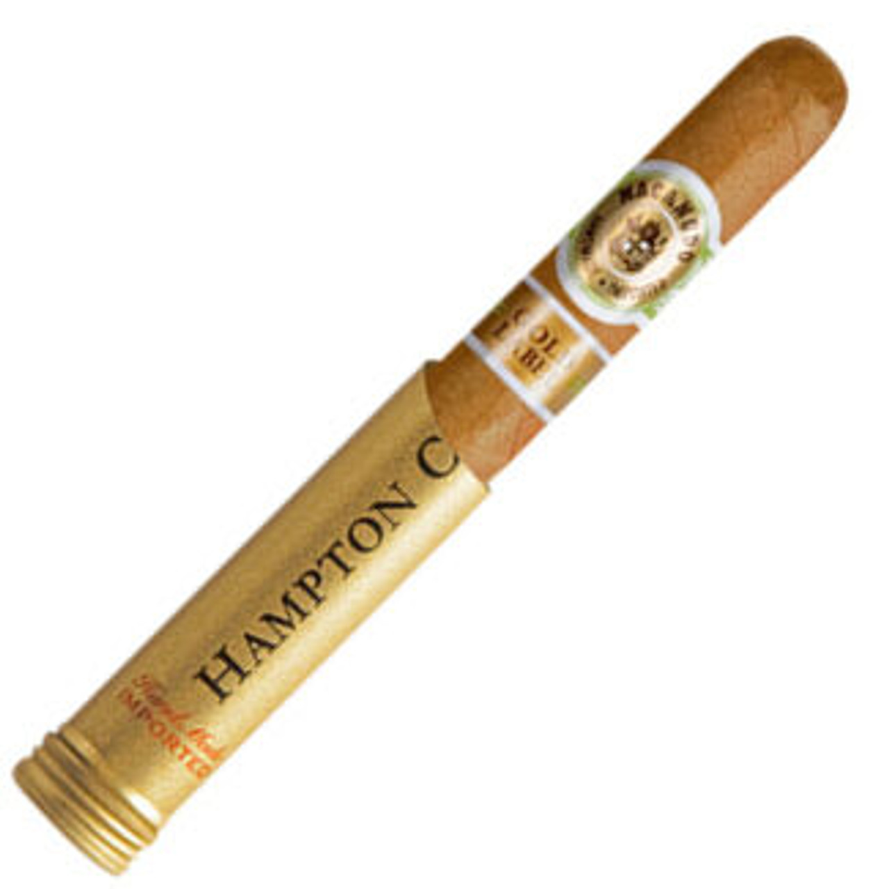 Macanudo Gold Hampton Court Tubed Cigars - 5.5 x 42 Single