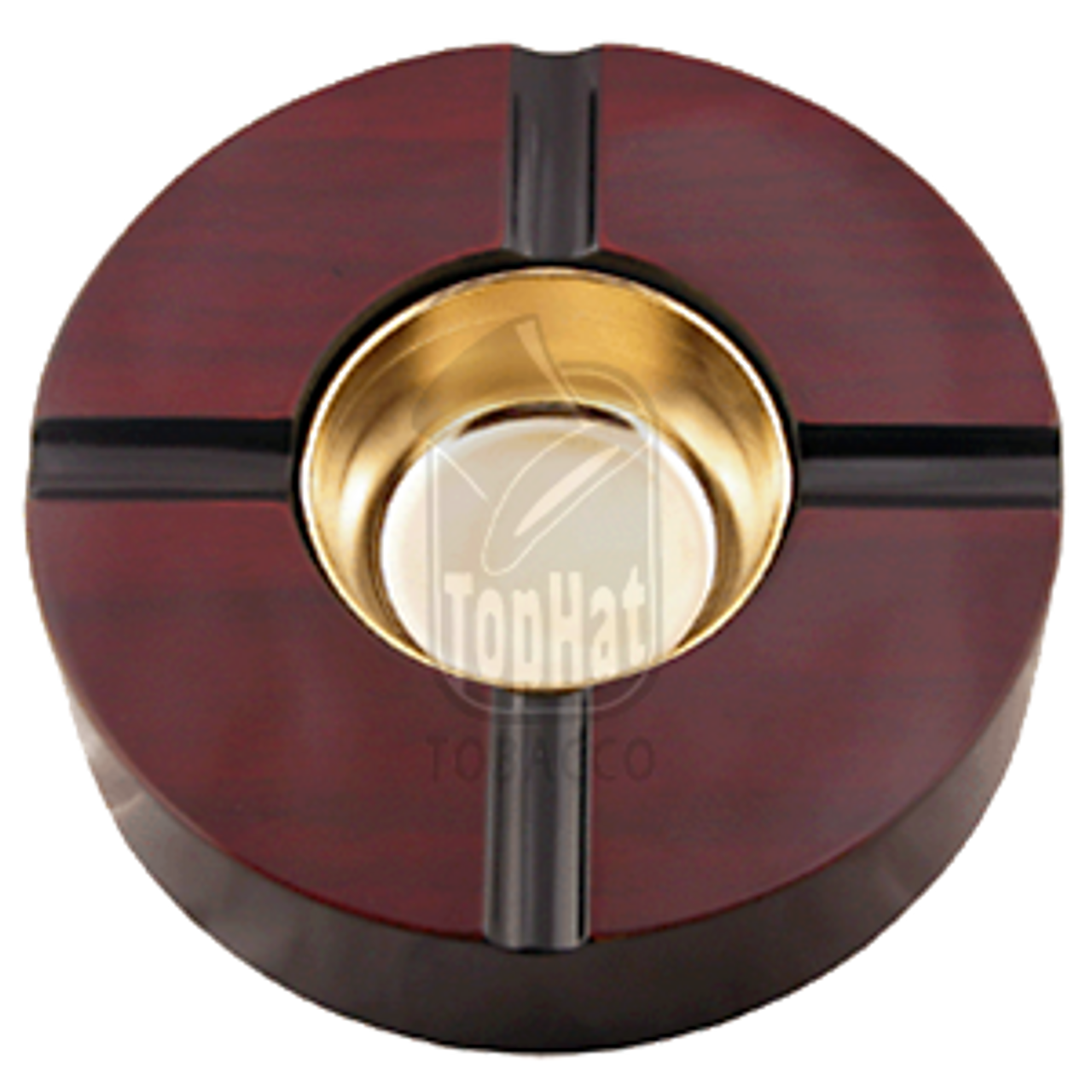 Four Cigar Porcelain Ashtray