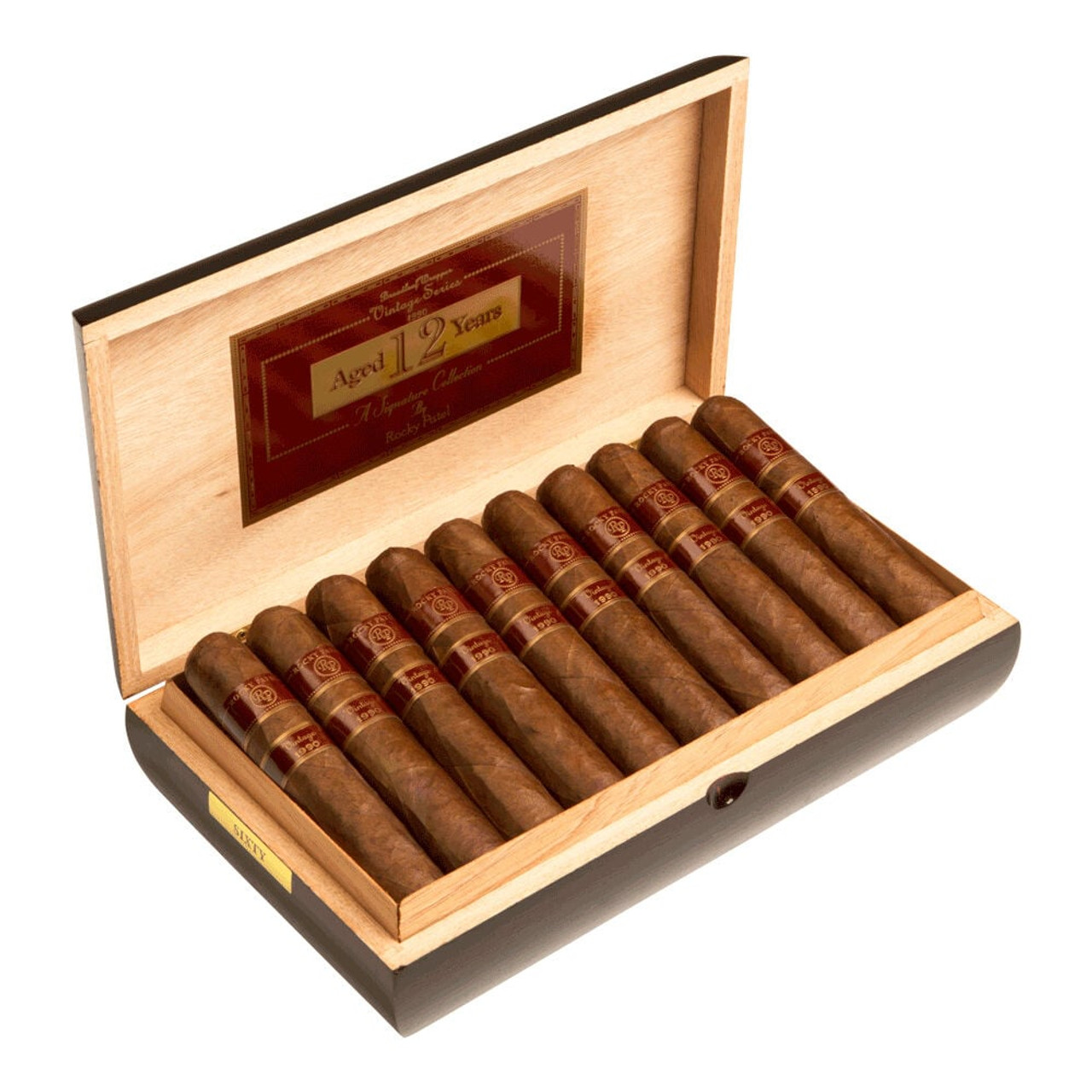 Rocky Patel Vintage 1990 Perfecto Cigars - 4 x 48 (Box of 20) Open