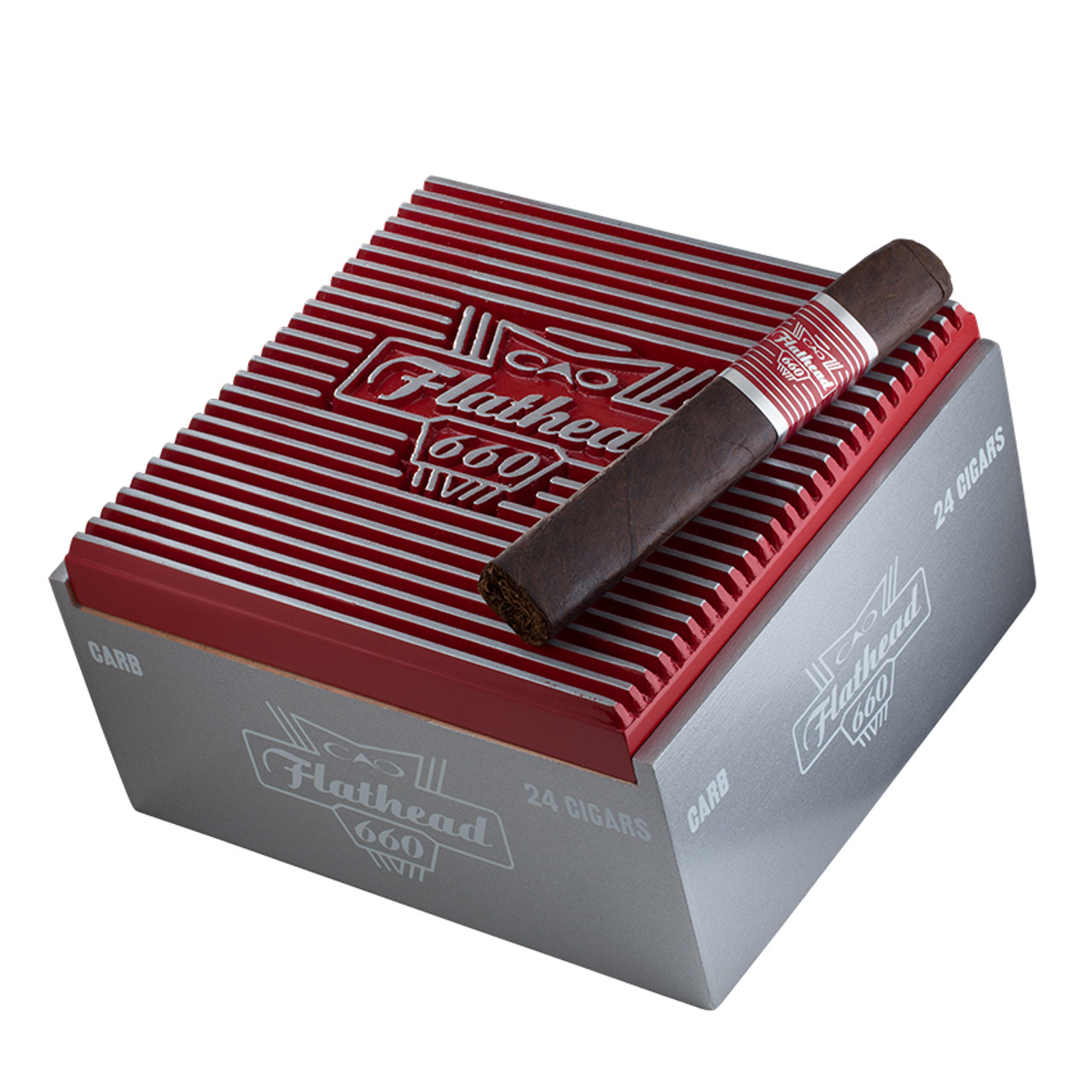CAO Flathead V660 Carb Cigars - 6 x 60 (Box of 24) *Box