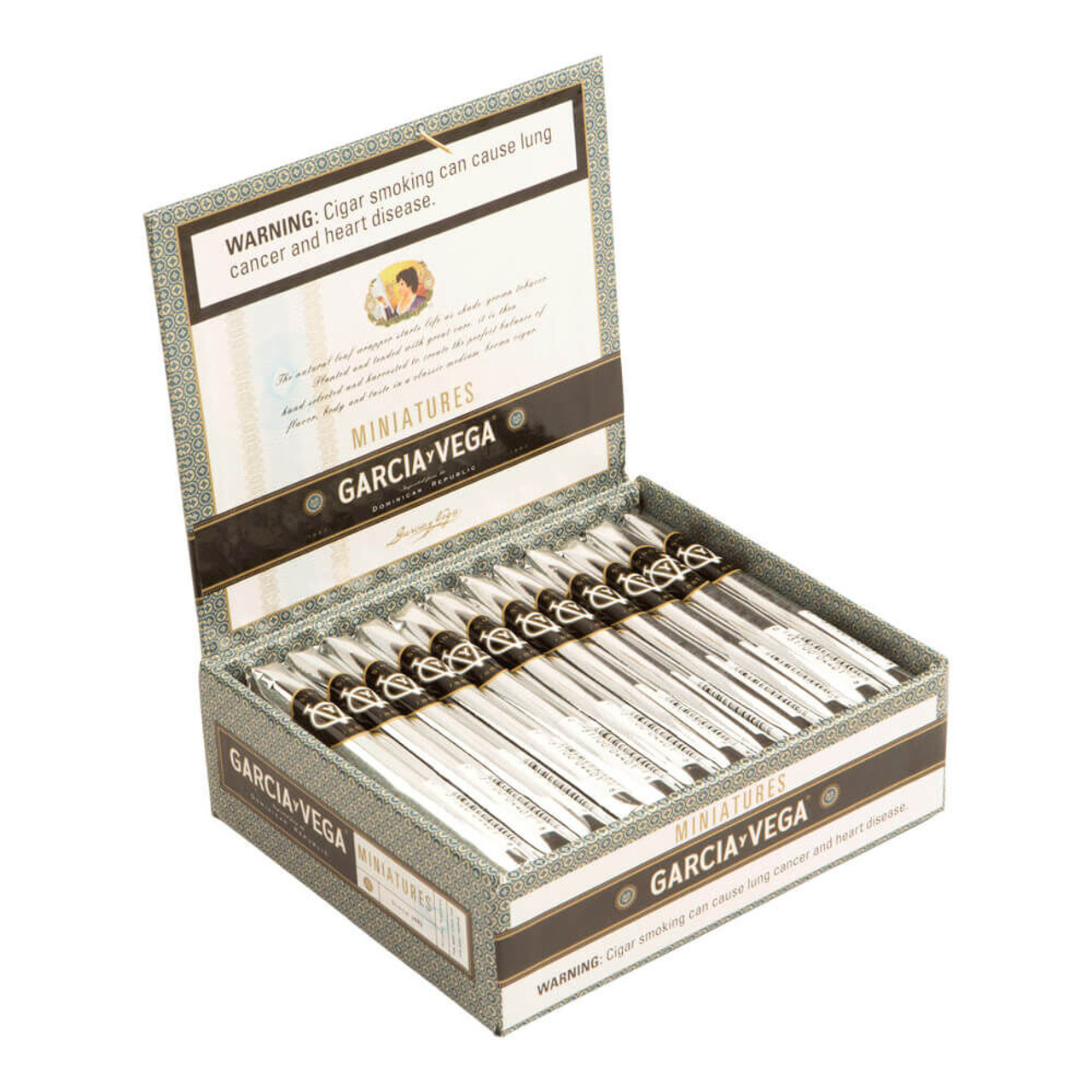 Garcia Y Vega Miniature Cigars (Box of 50) Open