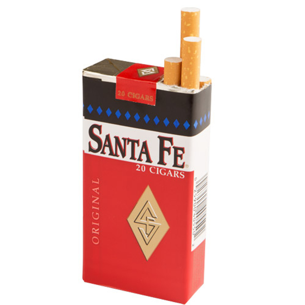 Santa Fe Filtered Regular Cigars (10 packs of 20) - Natural