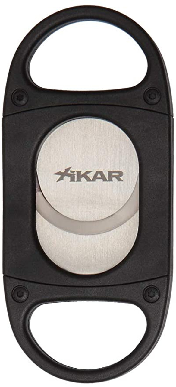Xikar Cigar Cutters X8 Silver & Black Cutter (X8-Silver-3X8B)
