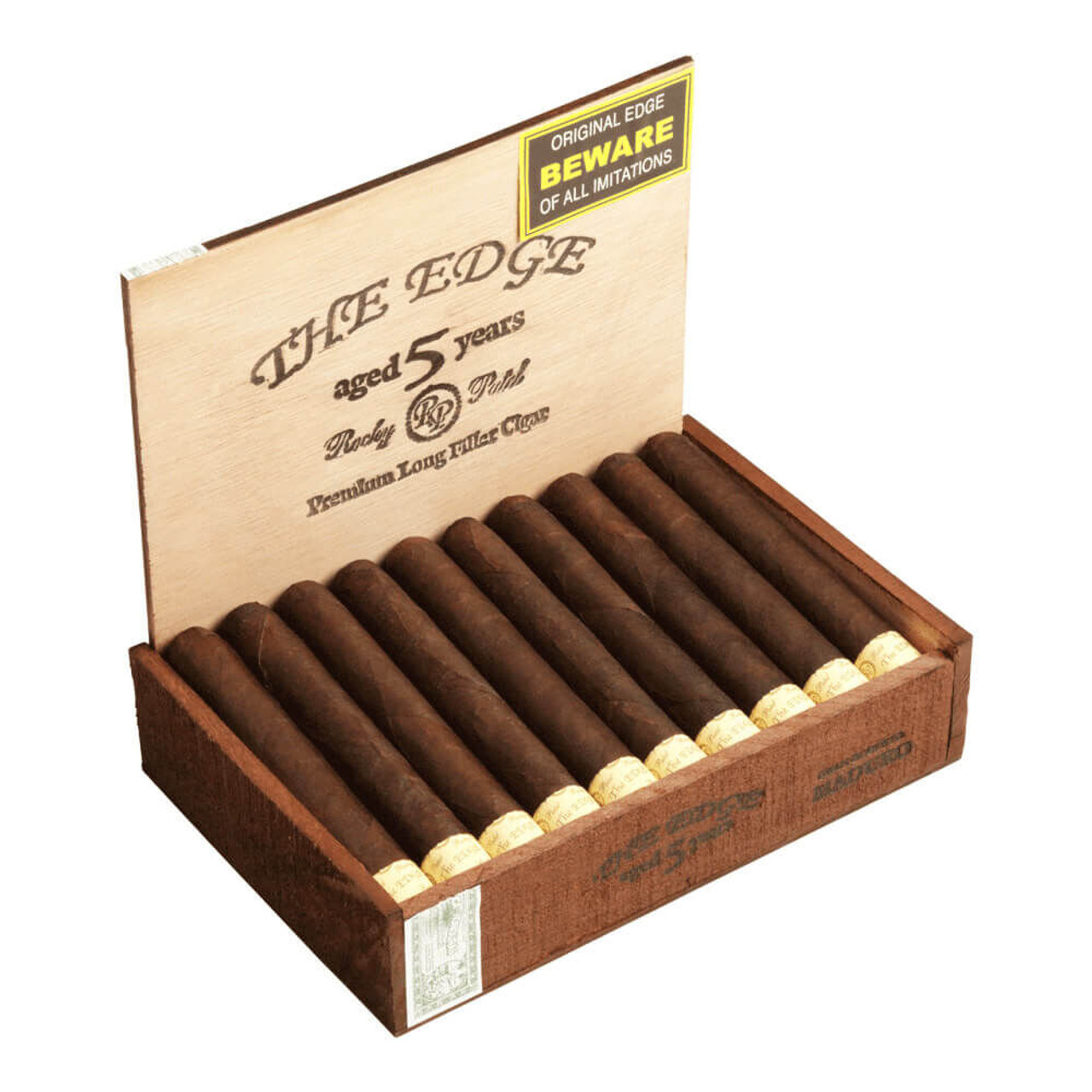Rocky Patel The Edge Maduro Toro Cigars - 6 x 52 (Box of 20) Open