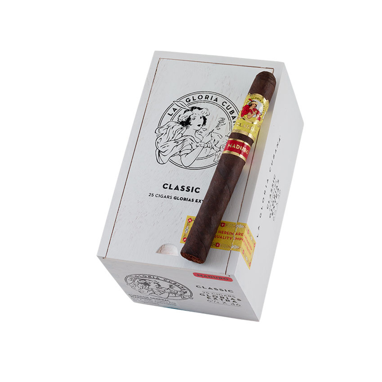 La Gloria Cubana Glorias Extra Maduro Cigars - 6.25 x 46 (Box of 25) *Box