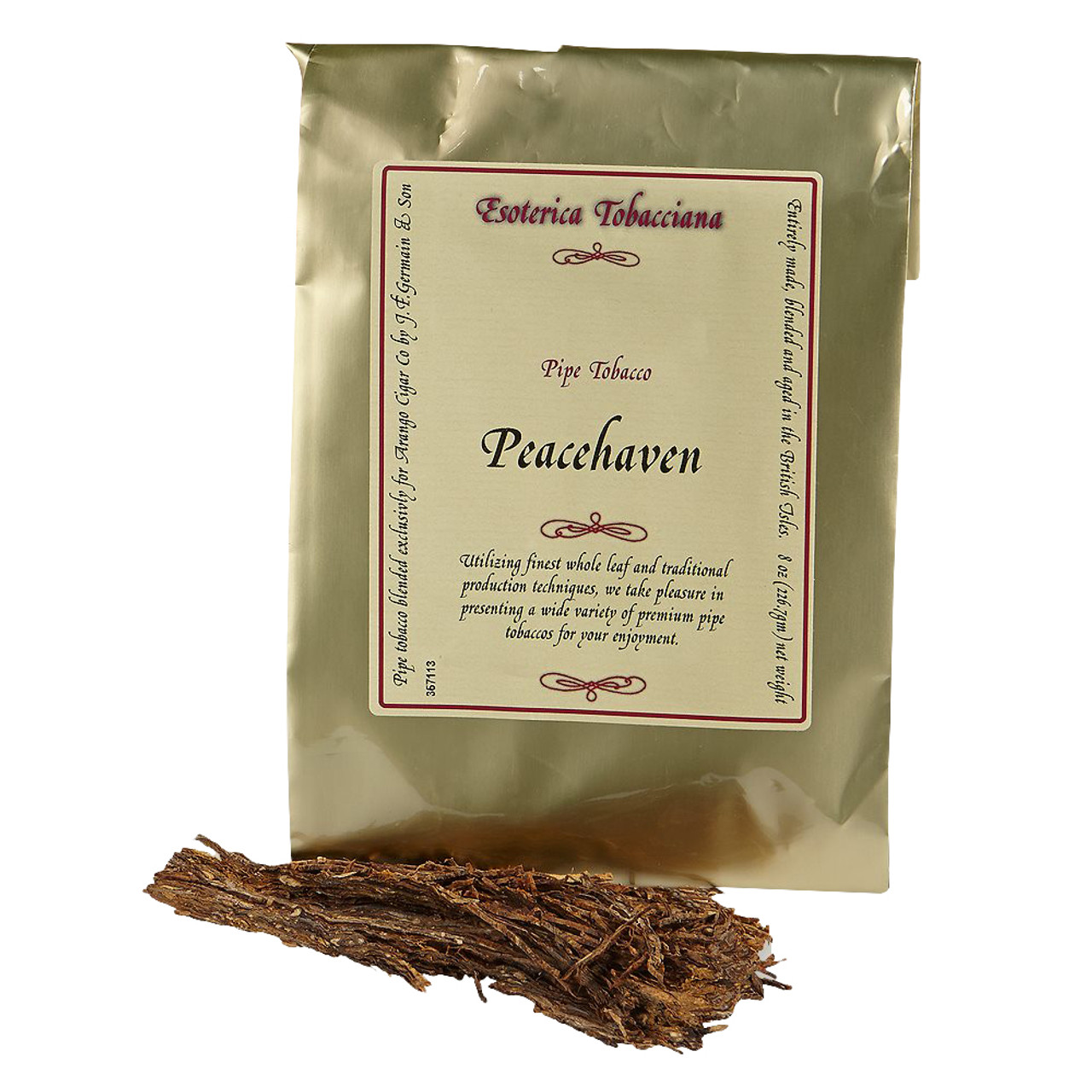 Esoterica Peacehaven Pipe Tobacco | 8 OZ BAG