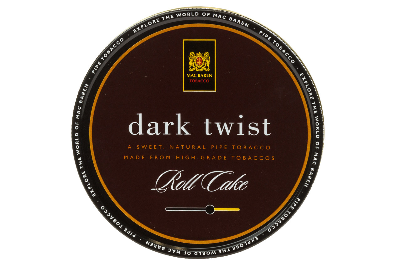 Mac Baren Dark Twist Pipe Tobacco 3.5 OZ *Tin