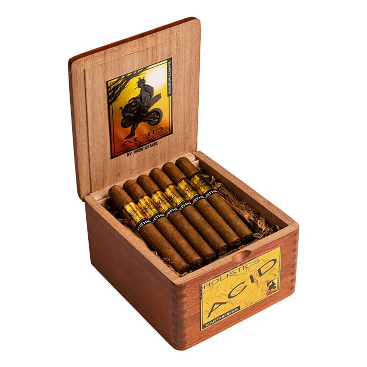 Acid Gold Earthiness Cigars - 5 x 42 (Box of 24) Open