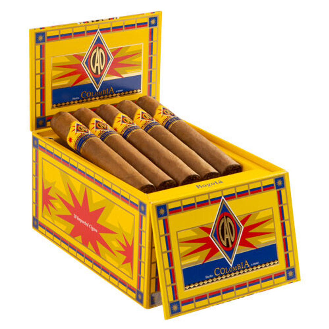 CAO Colombia Bogota Cigars - 6 x 60 (Box of 20) Open