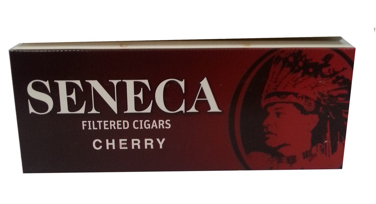 Seneca Filtered Cherry Cigars (10 Packs of 20) - Natural