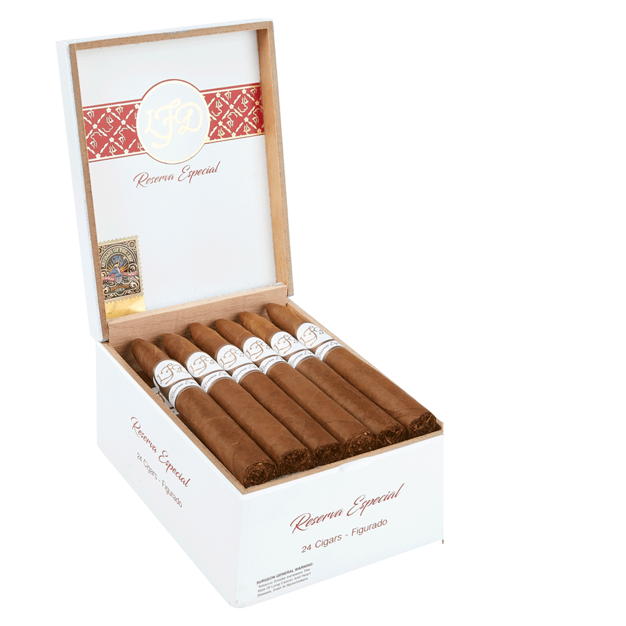 La Flor Dominicana Reserva Especial Figurado Cigars - 6.5 x 32-52 (Box of 24)