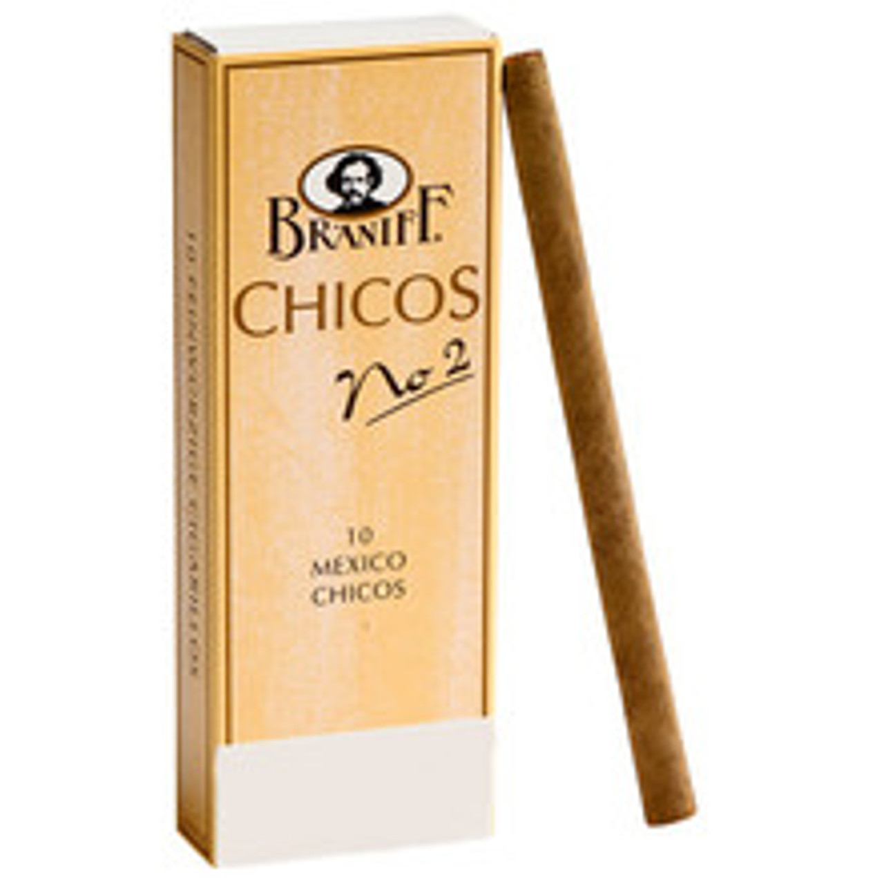 Villiger Braniff #2 Cigars - 4.63 x 21 (5 Packs of 10) *Box