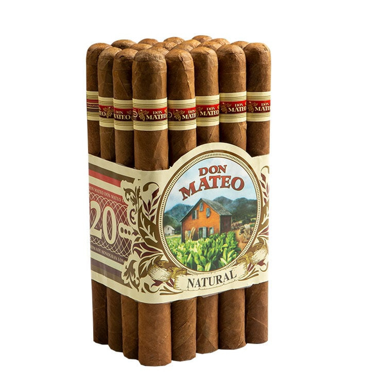 Don Mateo No. 9 Cigars - 7.5 x 50 (Bundle of 20) *Box
