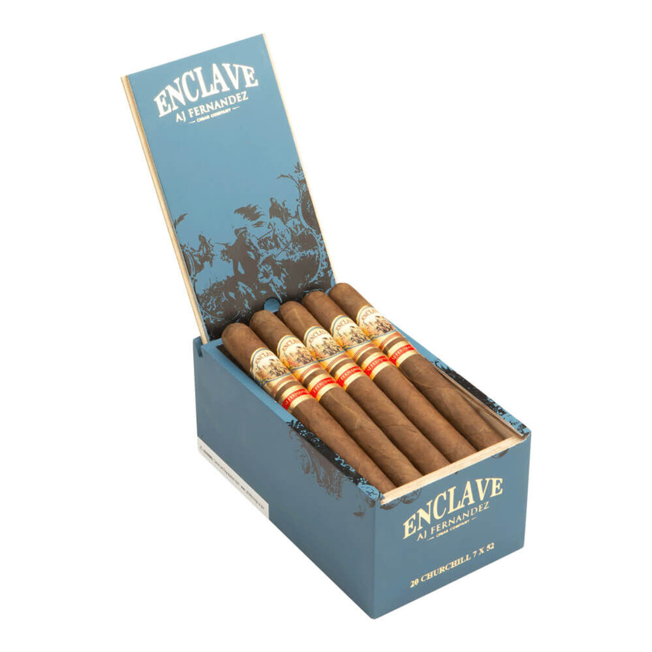 AJ Fernandez Enclave Churchill Cigars  - 7 x 52 (Box of 20) Open