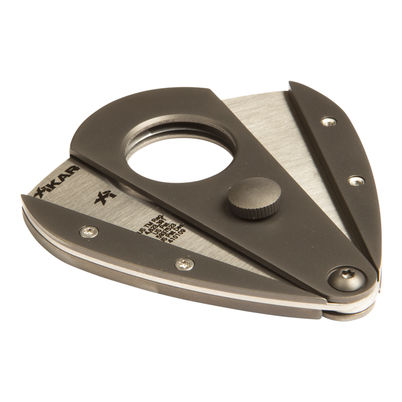 XI3 Titanium Black Xikar Cigar Cutter - Double Blade Cutter (XI3-TitaniumBlack-3CCX3TB)