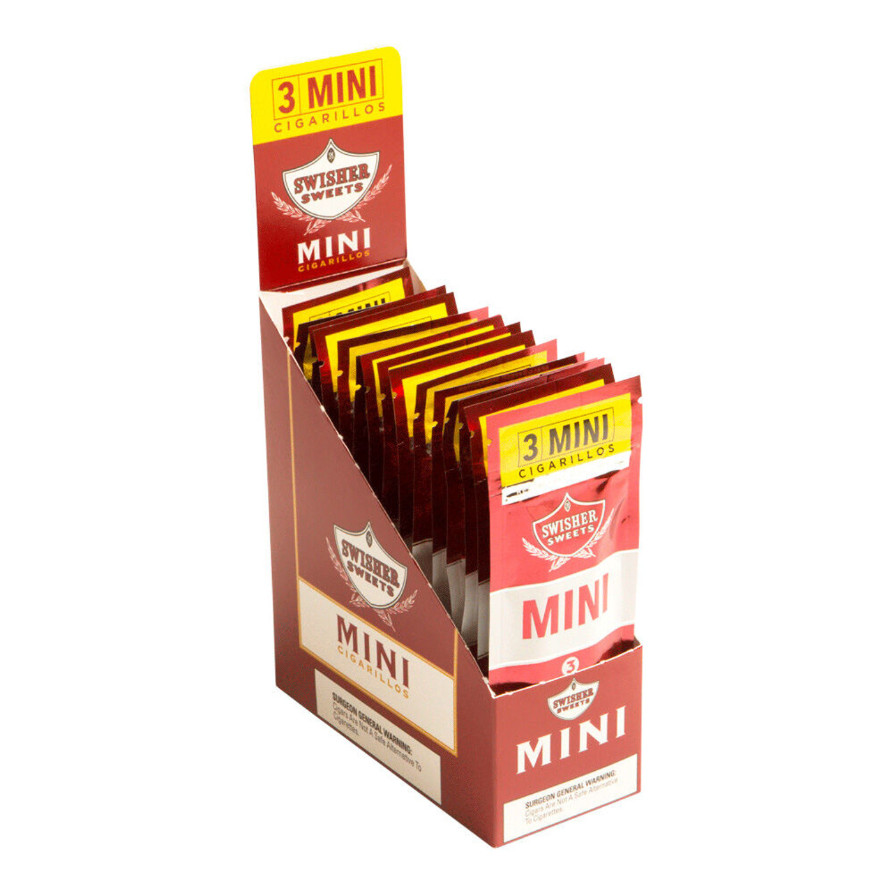 Swisher Sweets Mini Sweets Cigars - 3.5 x 18 (15 Packs of 3 (45 total)) *Box