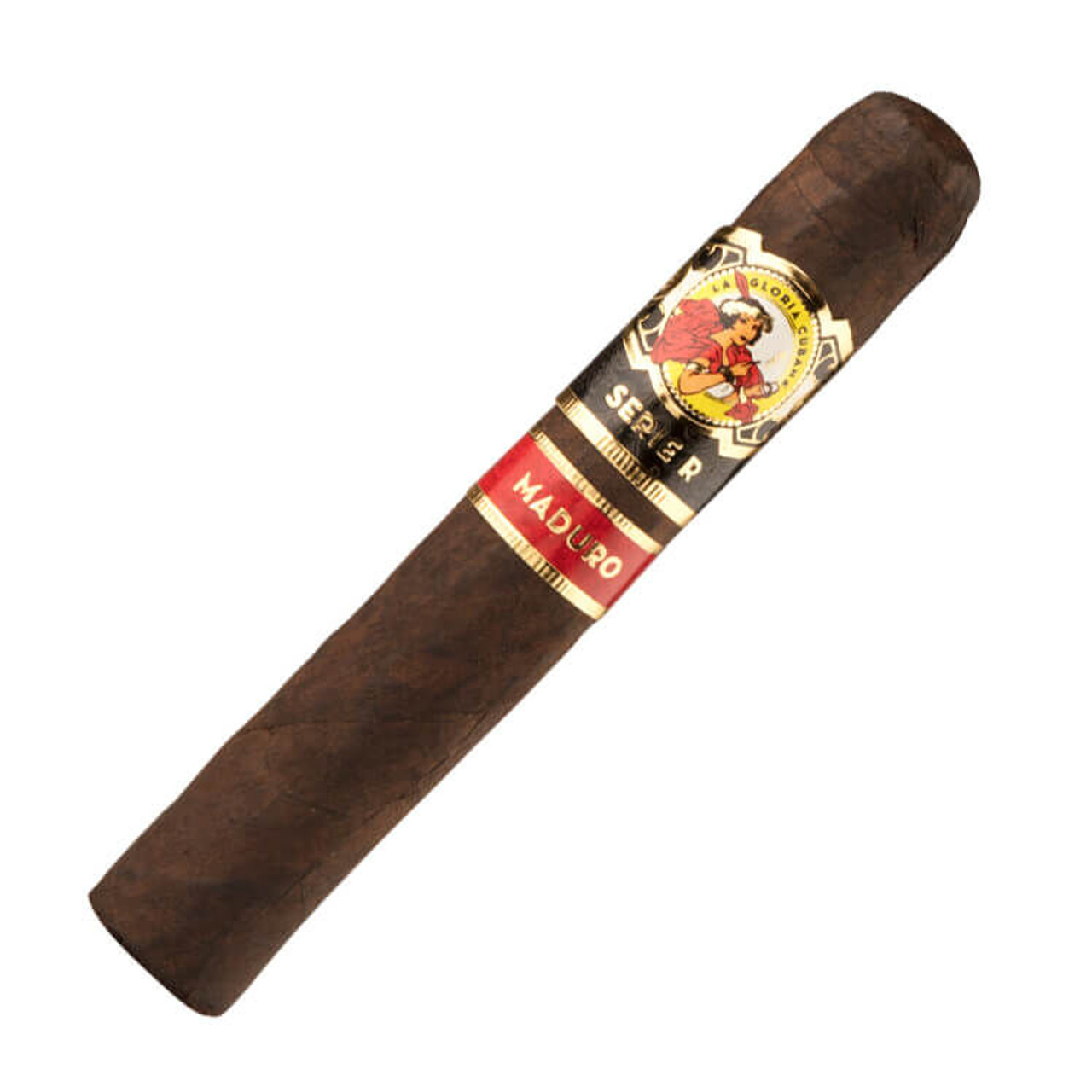 La Gloria Cubana Serie R No. 6 Maduro Cigars - 5.88 x 60 Single