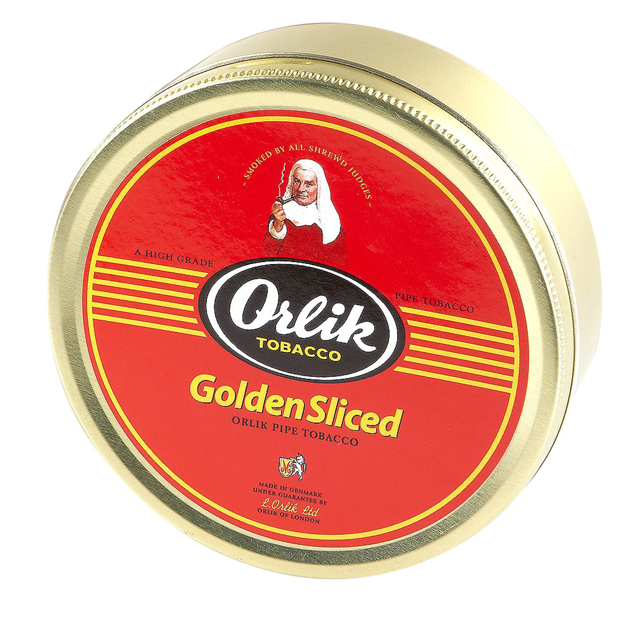 Orlik Golden Sliced Pipe Tobacco | 3.5oz Tin
