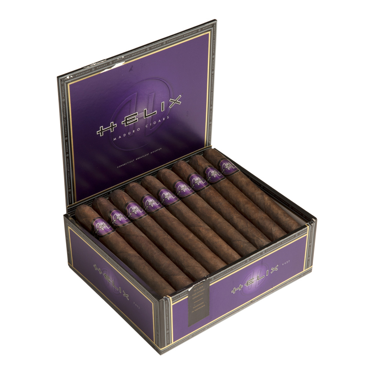 Helix X652 Maduro Cigars - 6 x 52 (Box of 25) *Box