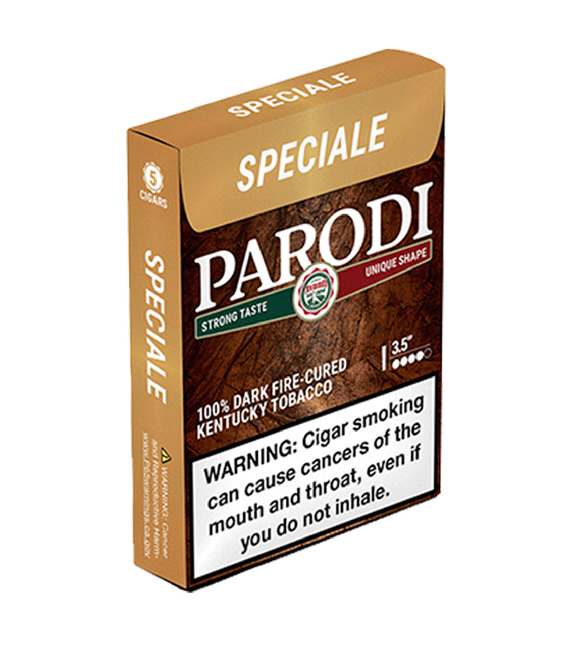 Parodi Speciale Cigars (10 Packs Of 5) - Natural OPen