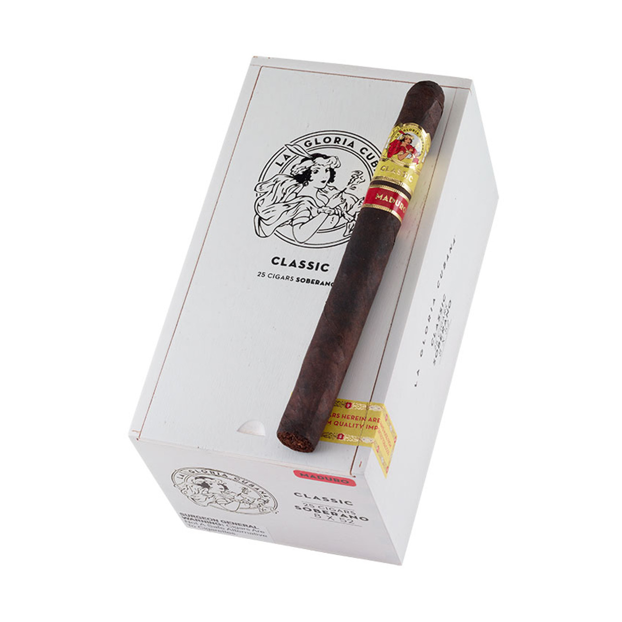La Gloria Cubana Soberano Maduro Cigars - 8 x 52 (Box of 25) *Box