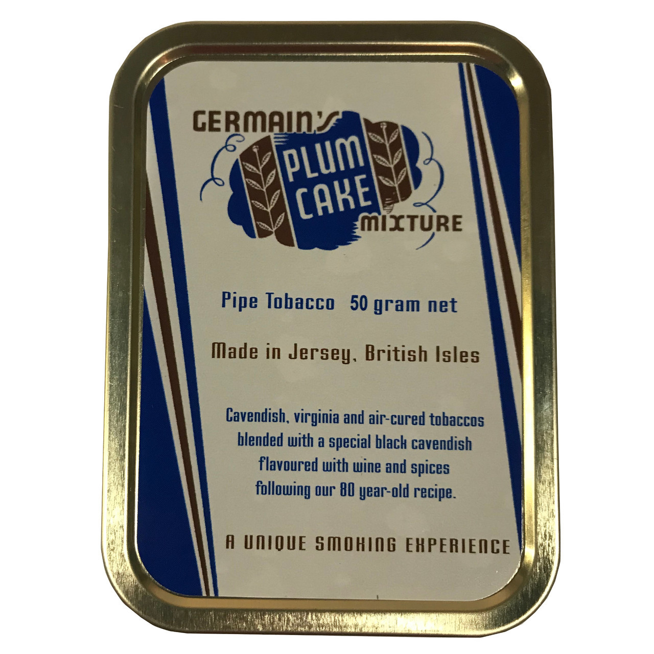 Germain's Plum Cake Mixture Pipe Tobacco | 1.75 OZ TIN