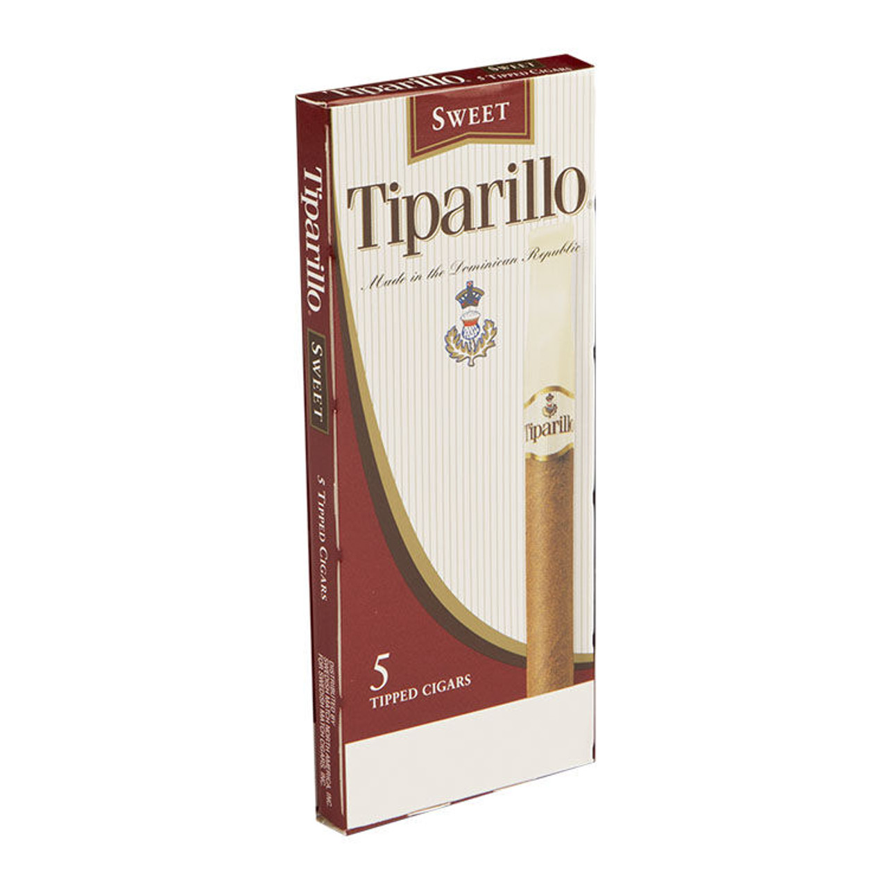 Tiparillo Sweet Cigars - 5 x 30 (10 Packs of 5) Single Pack