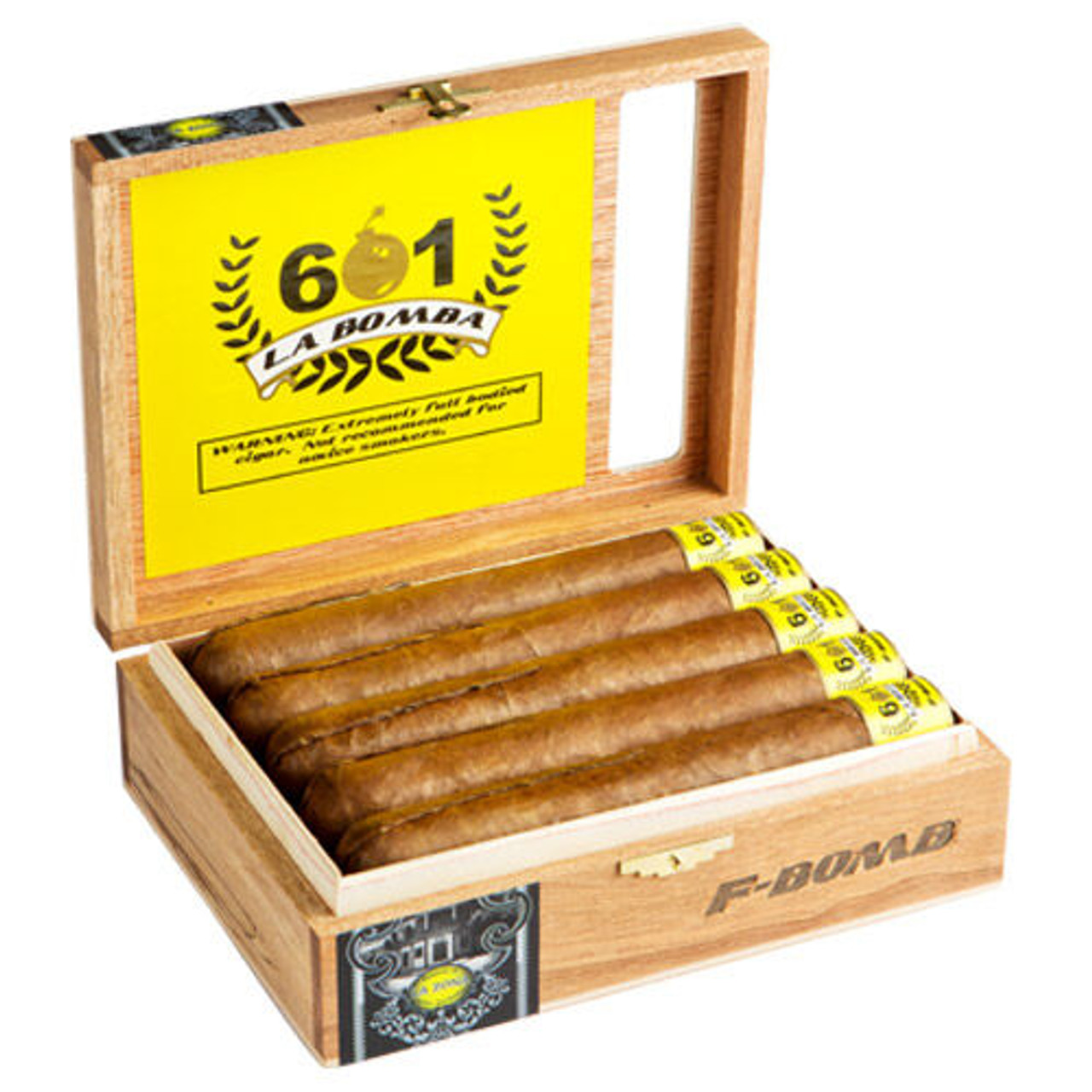 601 La Bomba F-Bomb - 7 x 70 Cigars (Box of 10)