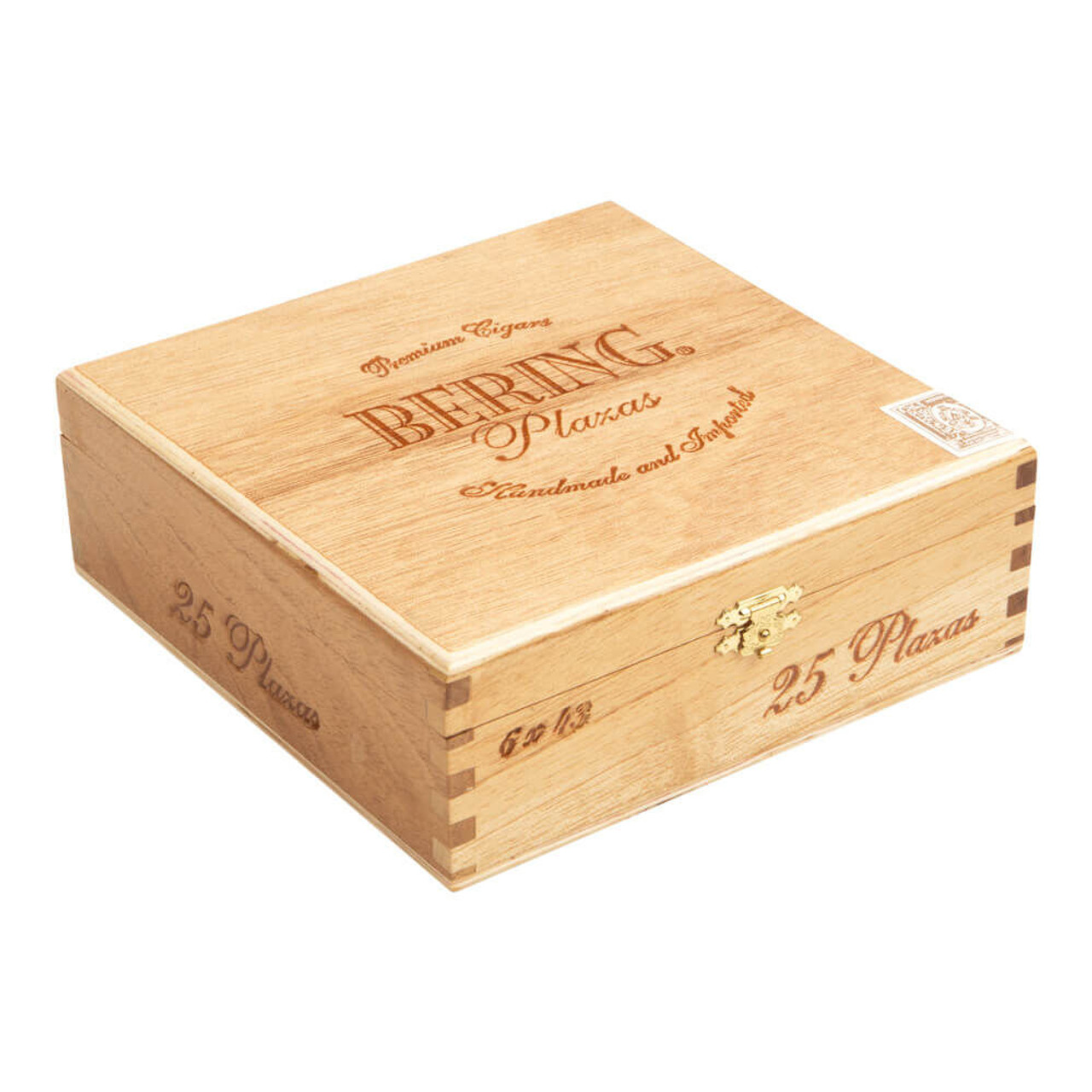 Bering Plazas Cigars - 6 x 43 (Cedar Chest of 25) *Box