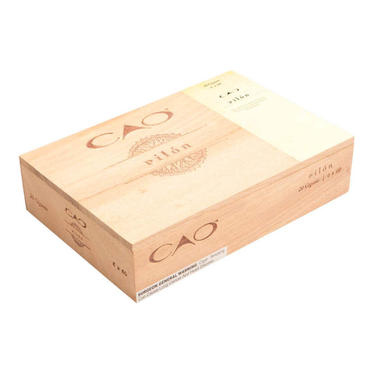 CAO Pilon Gigante Cigars - 6 x 60 (Box of 20) *Box