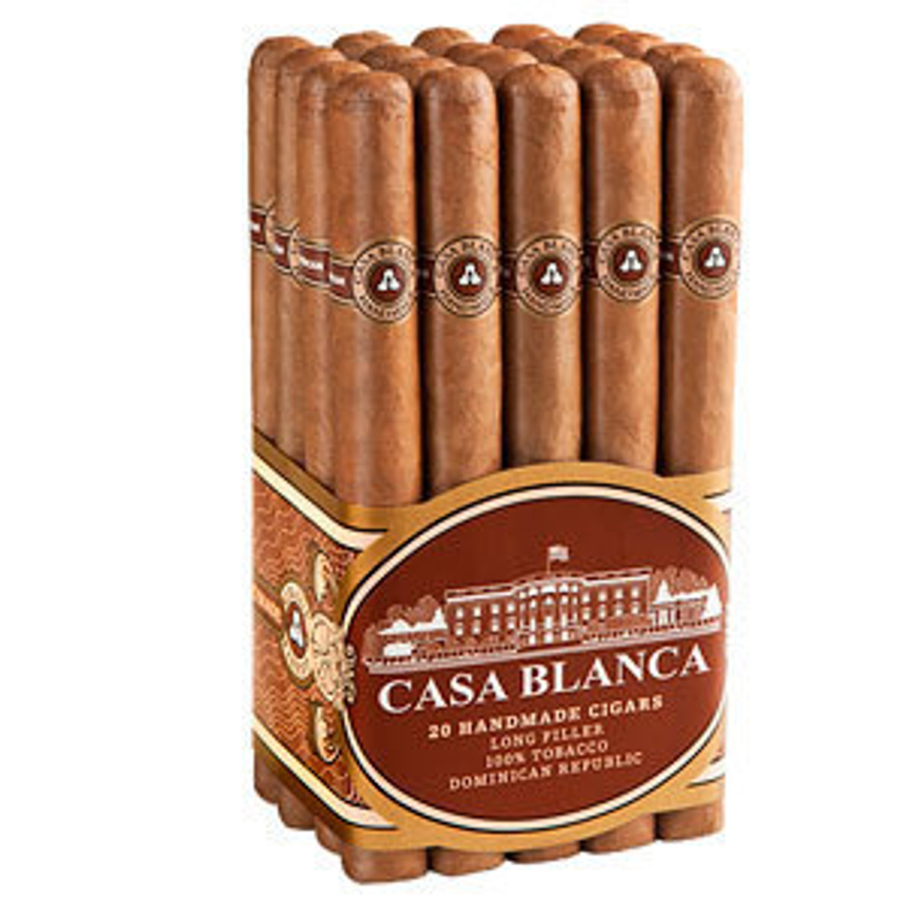 Casa Blanca Robusto Cigars - 5 x 50 (Bundle of 20) *Box