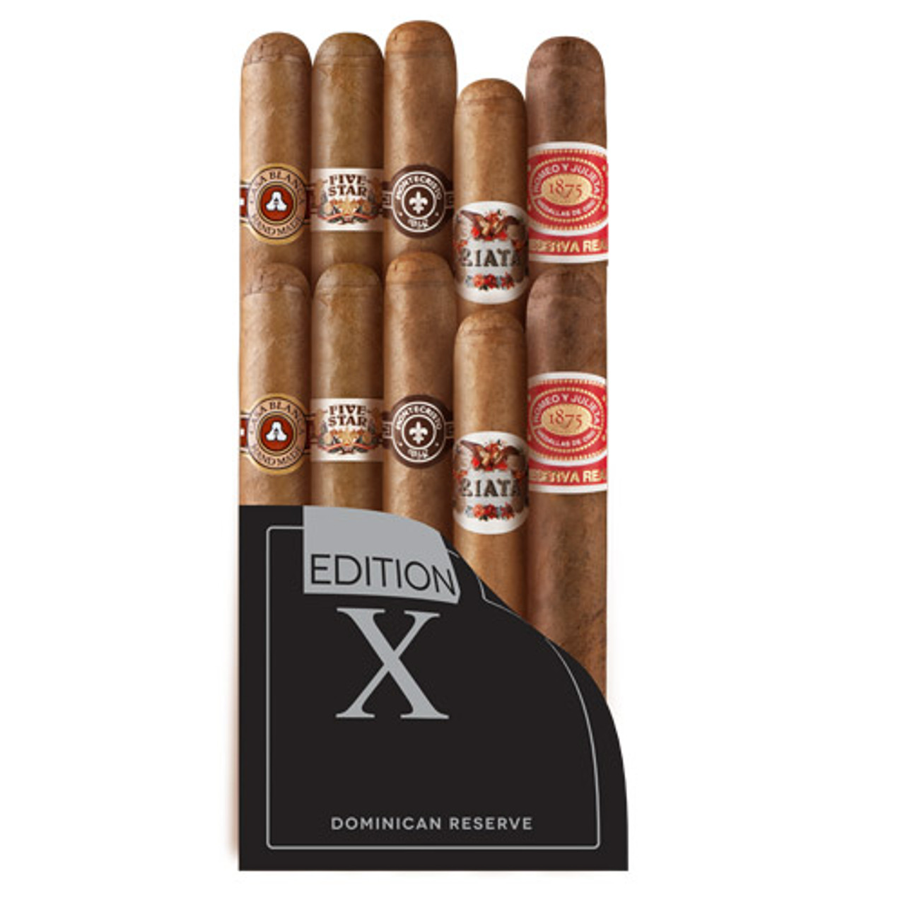 Cigar Samplers Dominican Reserve Edition X Sampler (Pack of 10)