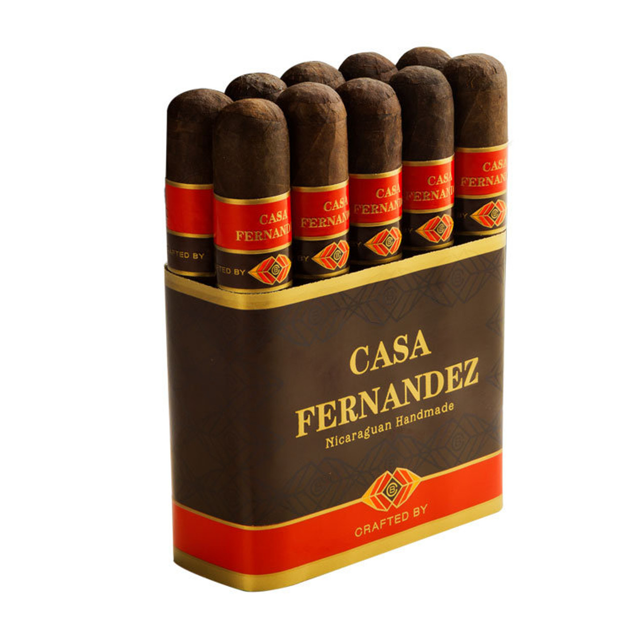 Crafted by Casa Fernandez Lancero Cigars - 7.5 x 40 (Bundle of 10) *Box