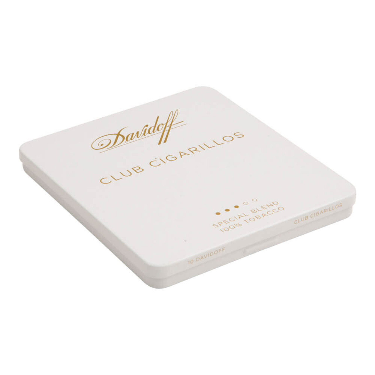 Davidoff Cigarillos and Small Cigars - Club Cigarillos Cigars - 4 x 23 (5 Packs of 10) Single Tin